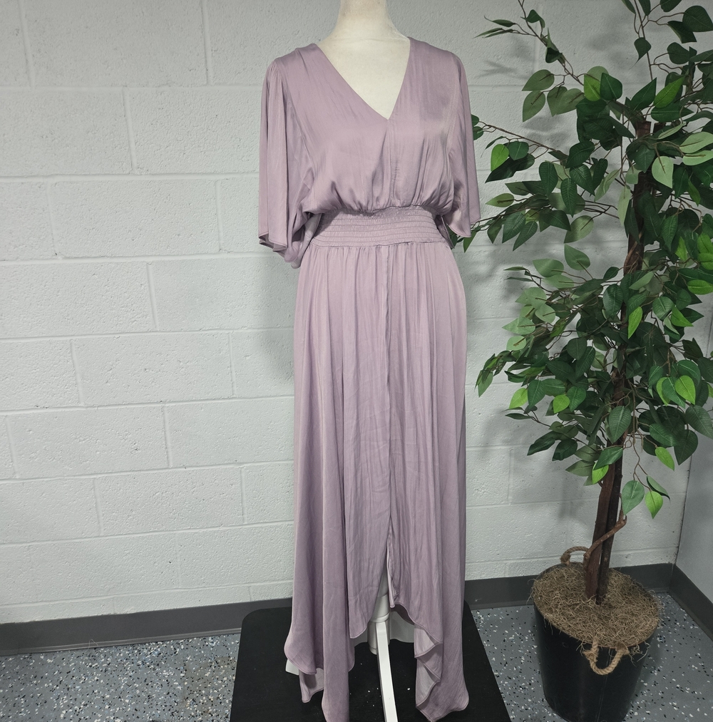 NWT Grade & Gather Grecian Goddess Kimono Sleeves Garden Party Maxi Dress Small - Picture 3 of 8